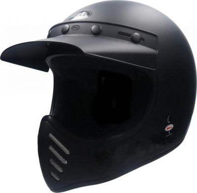 Moto 3 Blackout Motorcycle Helmet - Bell