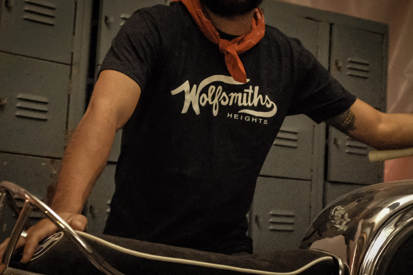 Wolfsmiths Black T-Shirt | Wolfsmiths Heights
