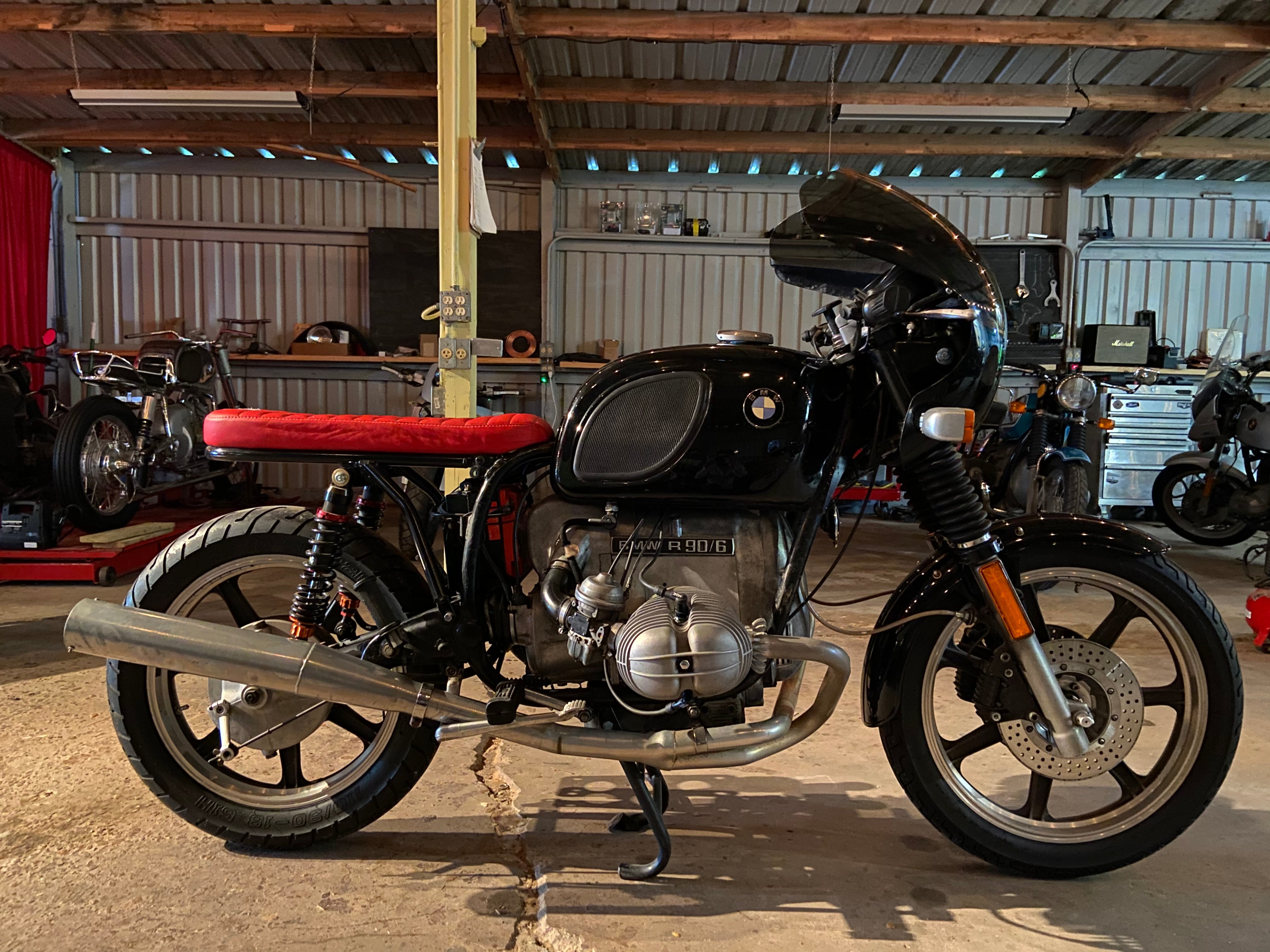1974 BMW R90/6 Airhead Custom – Wolfsmiths Heights