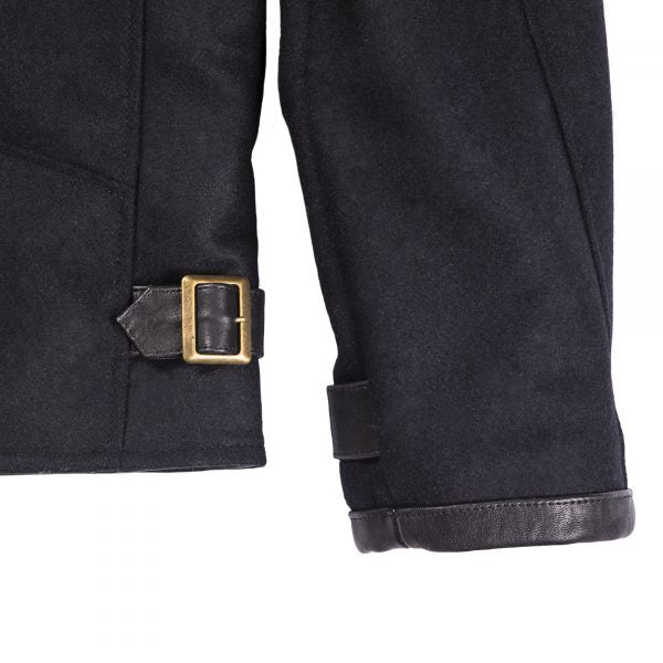 Ted baker mens osmond patch pocket collared overcoat navy clearance